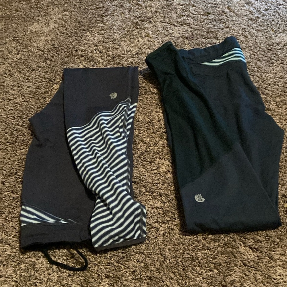 2 pairs mountain hardwear leggings